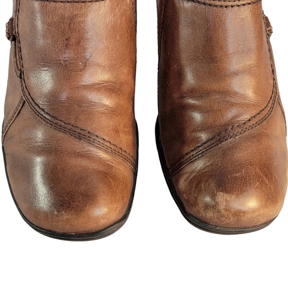 Earth Spirit Claasic Emma Leather Upper Brown Clog Women's Size 8 - Picture 14 of 16